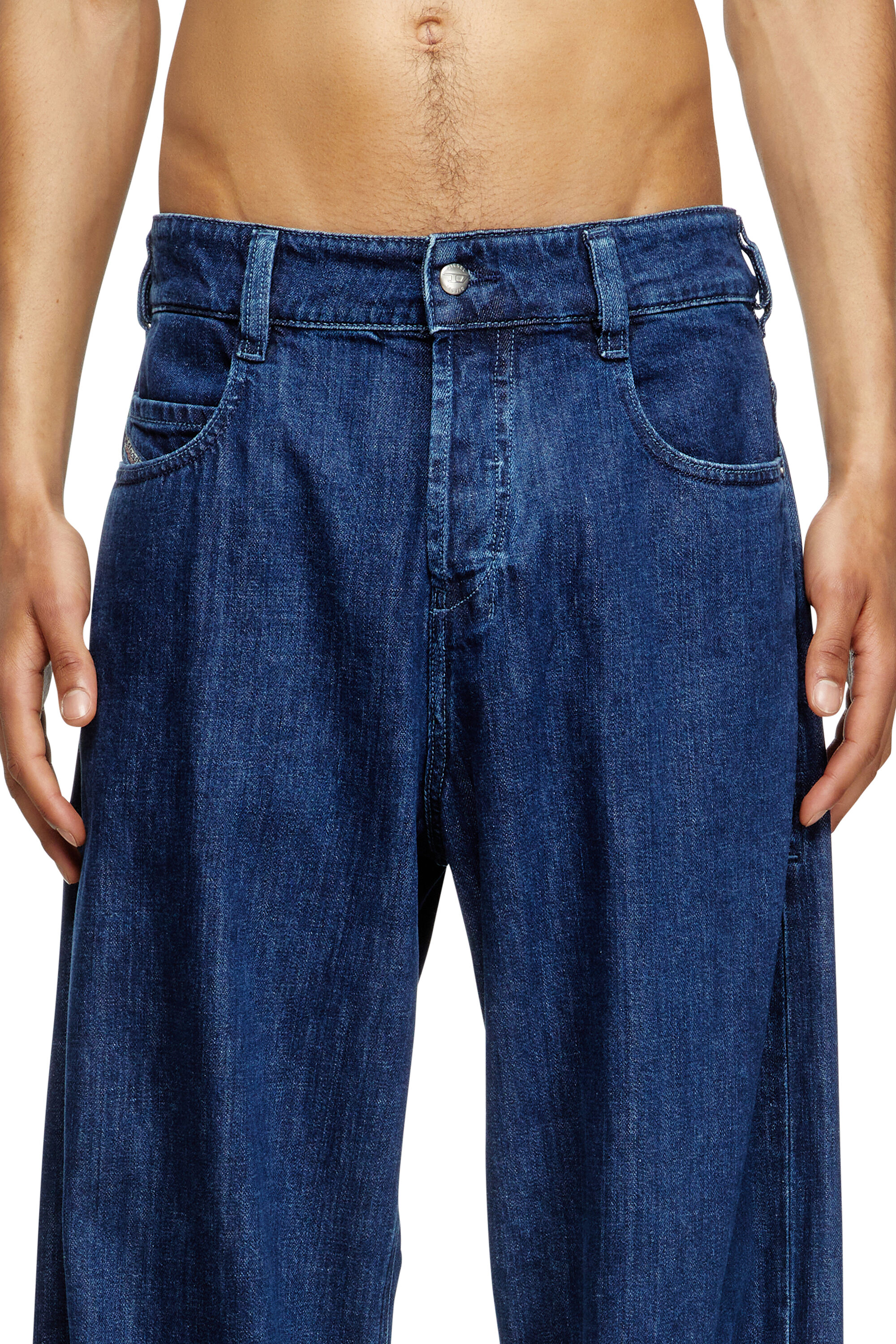 Diesel - Unisex's Relaxed Jeans 1997 D-Enim-M 0DBDX, Dark Blue - 5