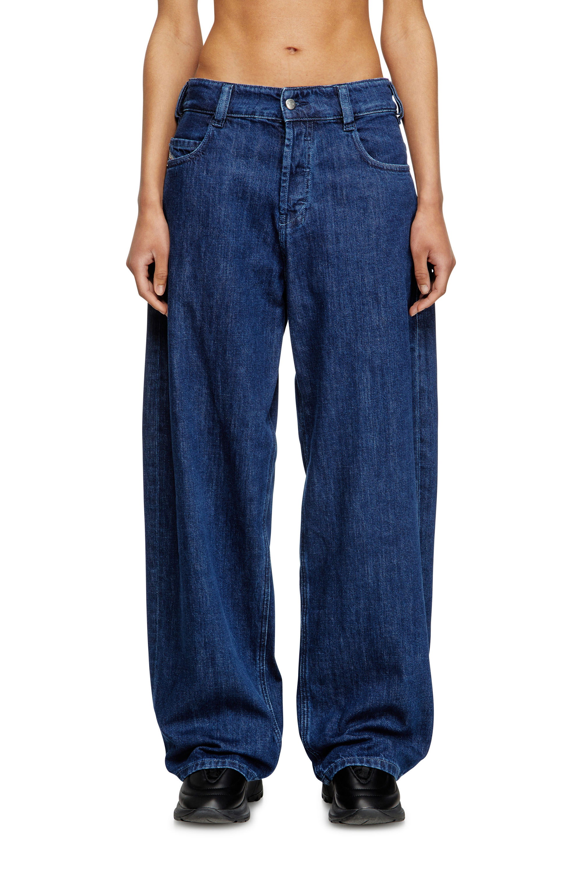 Diesel - Unisex's Relaxed Jeans 1997 D-Enim-M 0DBDX, Dark Blue - 1