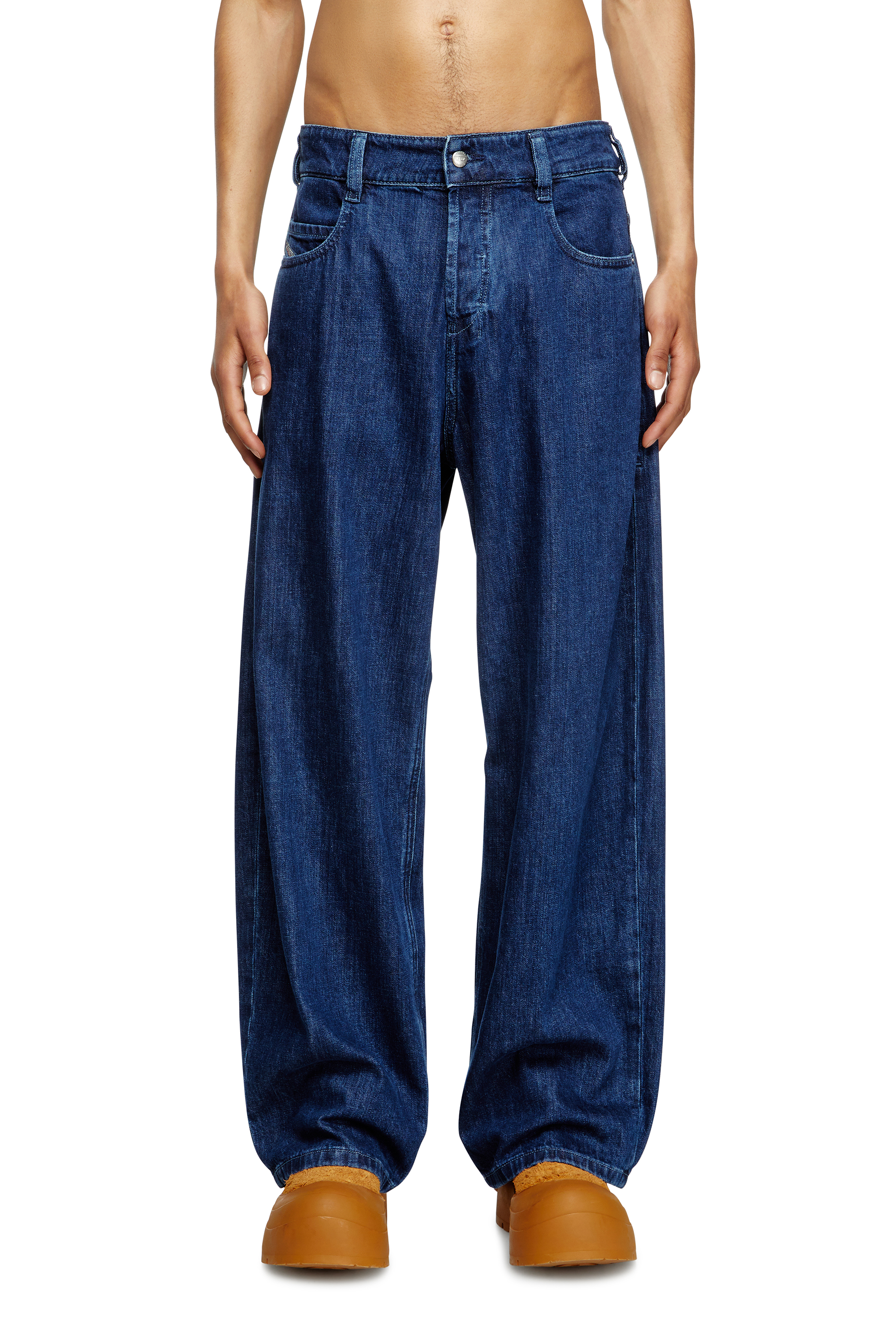 Diesel - Unisex's Relaxed Jeans 1997 D-Enim-M 0DBDX, Dark Blue - 2