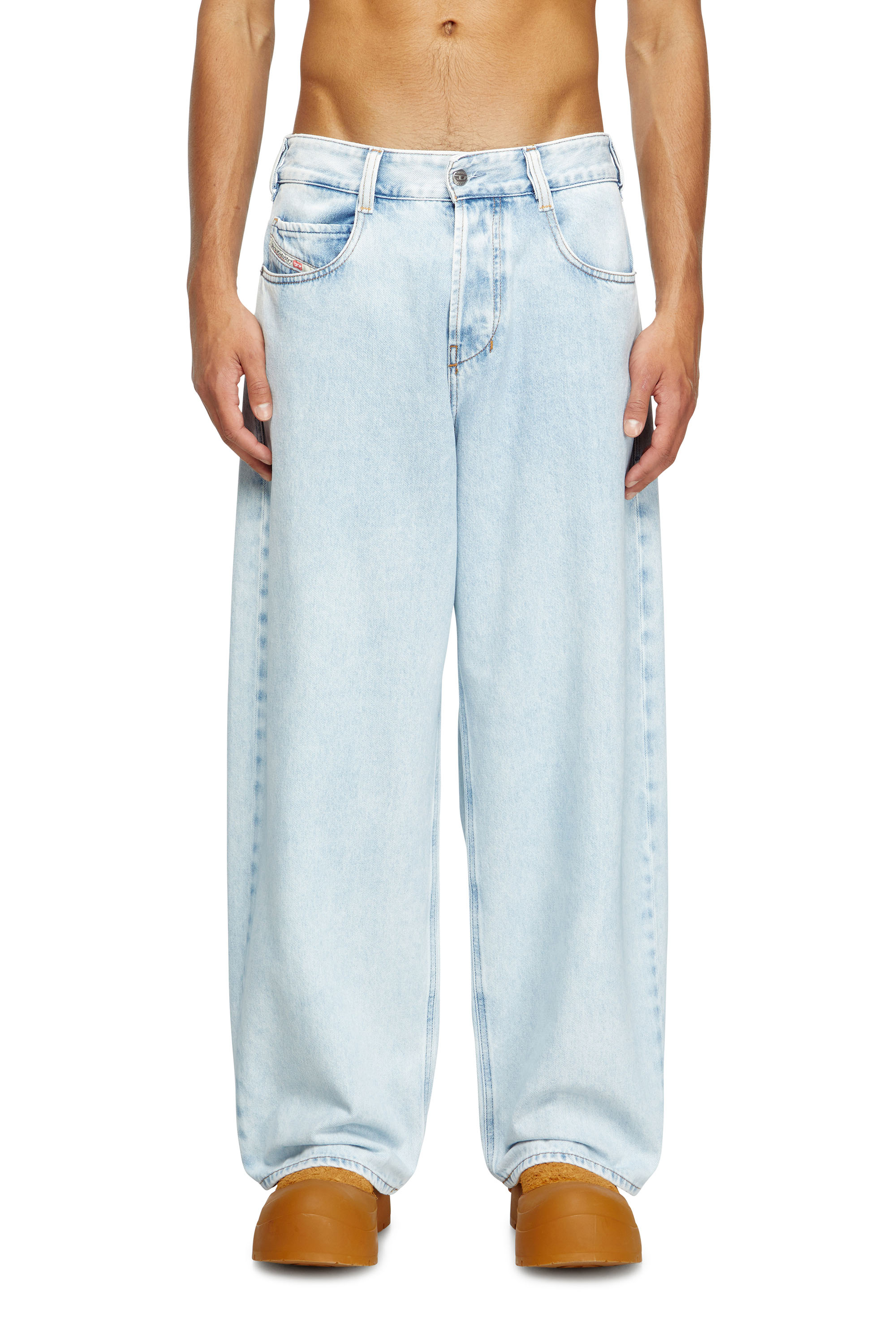 Diesel - Unisex's Relaxed Jeans 1997 D-Enim-M 09M74, Light Blue - 2