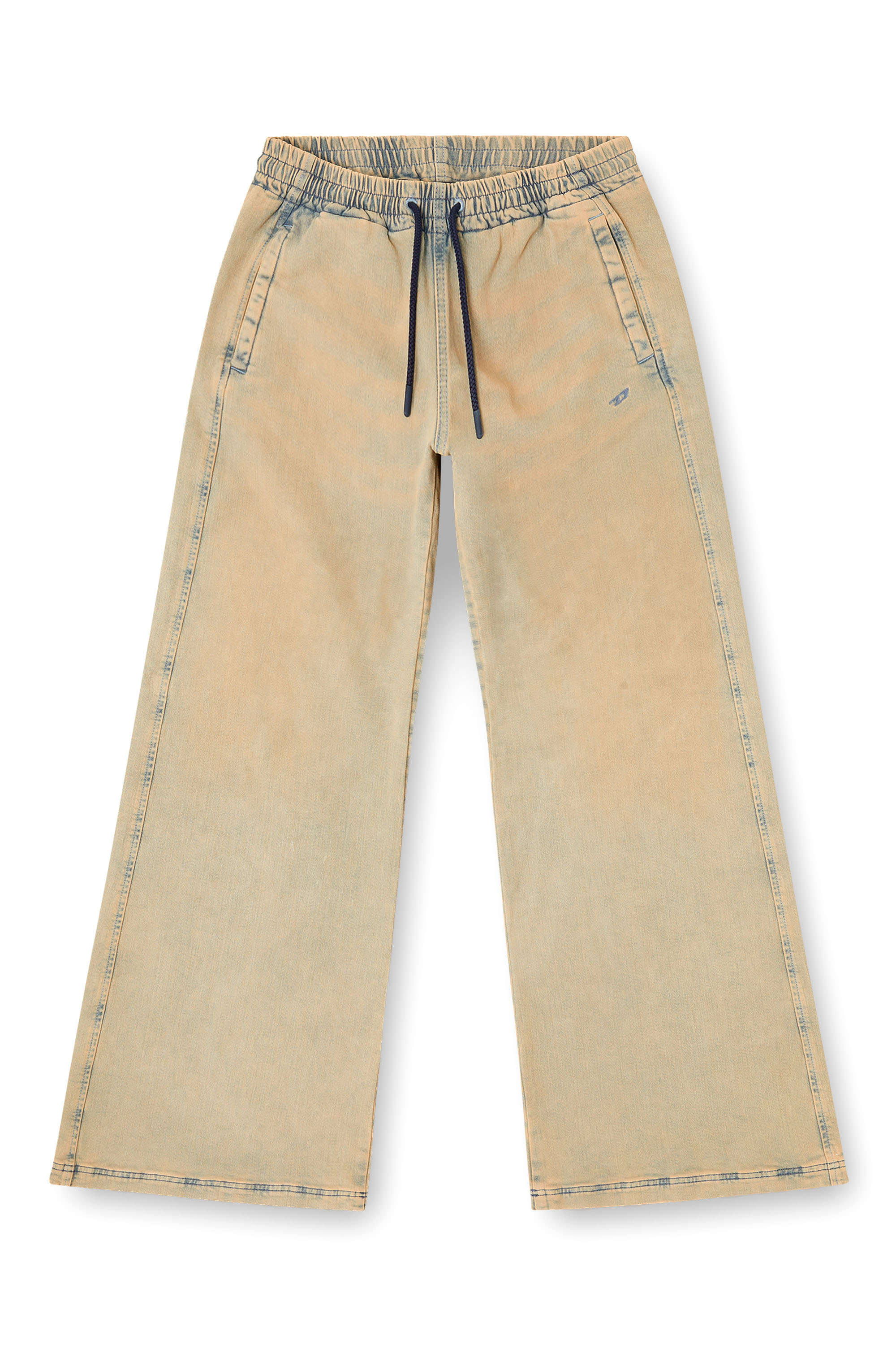 Diesel - Woman's Relaxed 2078 D-Ainty Joggjeans® 09M33, Blue/Beige - 3