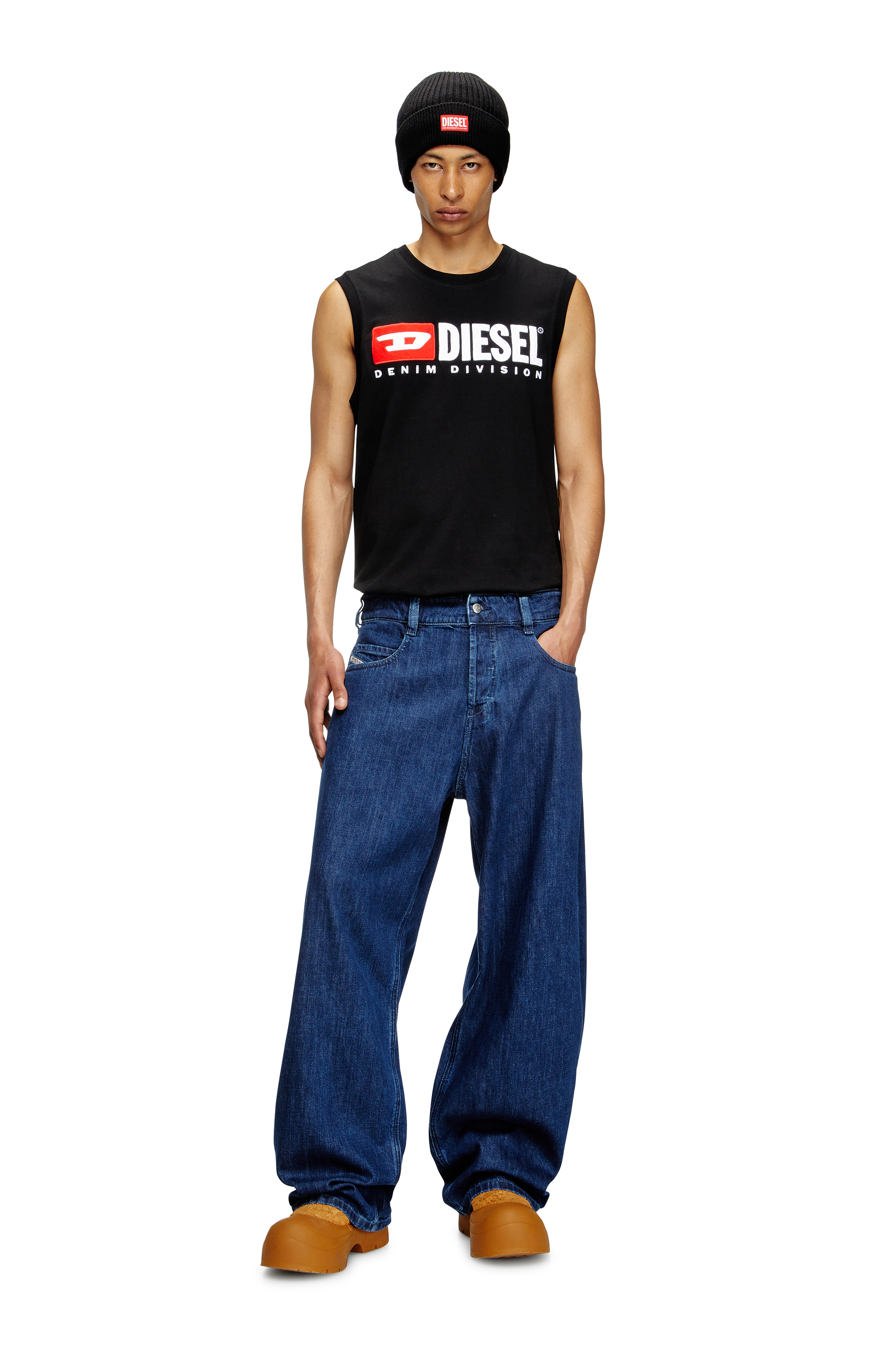 Diesel - Unisex's Relaxed Jeans 1997 D-Enim-M 0DBDX, Dark Blue - 3